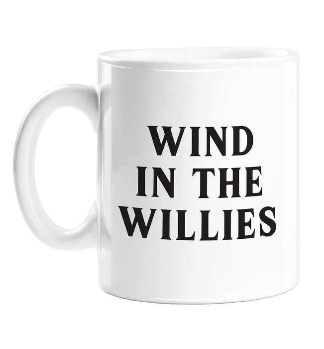 Wind In The Willies Mug | Funny Literary Gifts For Book Reader, Novelist, Writer, Literature, Wind In The Willows, Kenneth Grahame