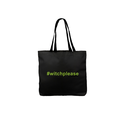 Witch Please Tote | Funny Trick Or Treat Bag, Bitch Please Pun Halloween Tote, Witches, Hag