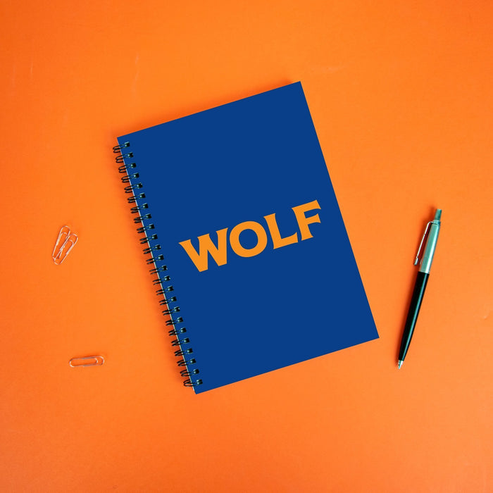 Wolf A5 Notebook | LGBTQ+ Gifts, LGBT Gifts, Gifts For Gay Men, Journal, Pop Art
