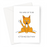 You Have Cat To Be Kitten Me Right Now Greeting Card | Funny Sympathy Card, Shocked Cat Illustration, Cat Pun, Kitten Pun, Whoops