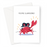 You're Clawsome! Greeting Card | Funny Claw Pun Congratulations Card, Crab In Super Hero Costume, You're Awesome, New Job, Graduation, You're The Best
