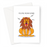 You're Roar-some Greeting Card | Funny Lion Pun Congratulations Card, Lion Roaring, You're Awesome, New Job, Graduation, You're The Best