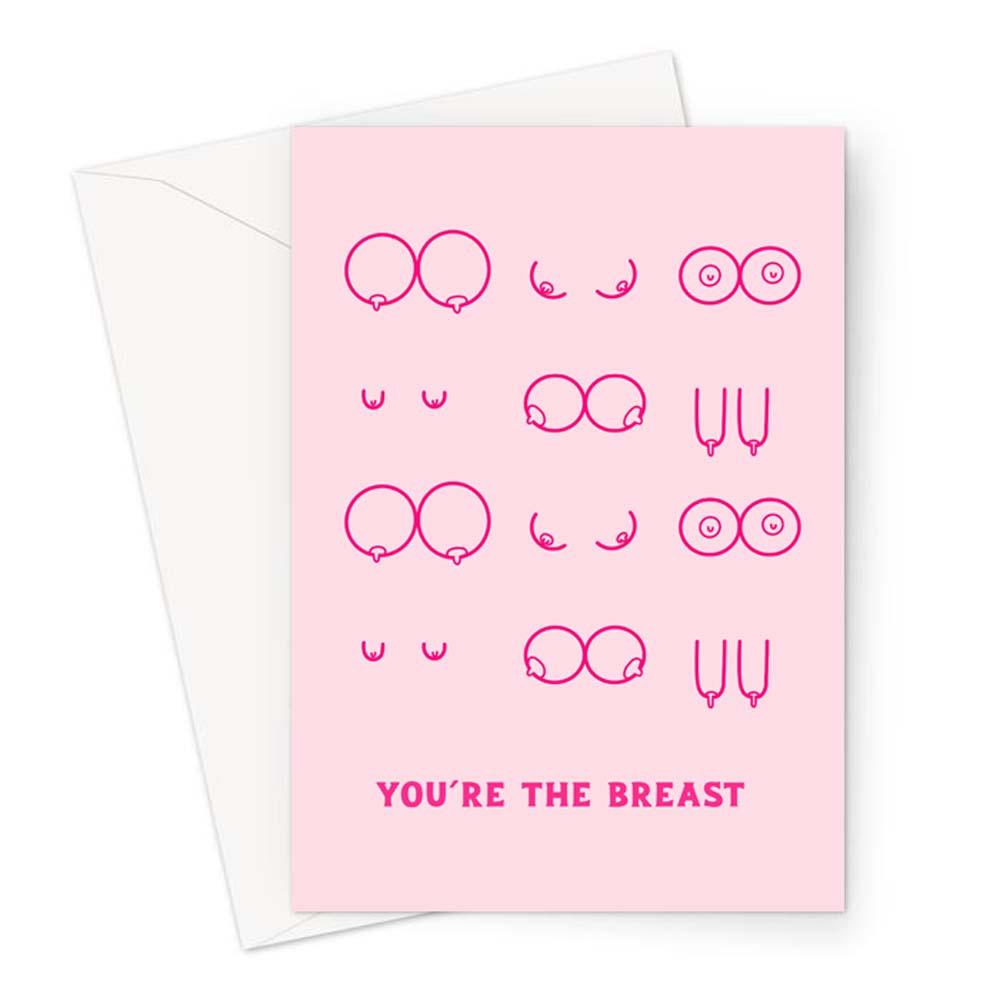 New Boob Day Celebration Card