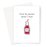 You're The Sauciest Person I Know Greeting Card | Funny Valentine's Card, Anniversary, Saucy, Red Sauce, Ketchup Doodle, Tomato Sauce